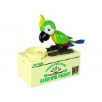Pokladnička Papagáj - zelený